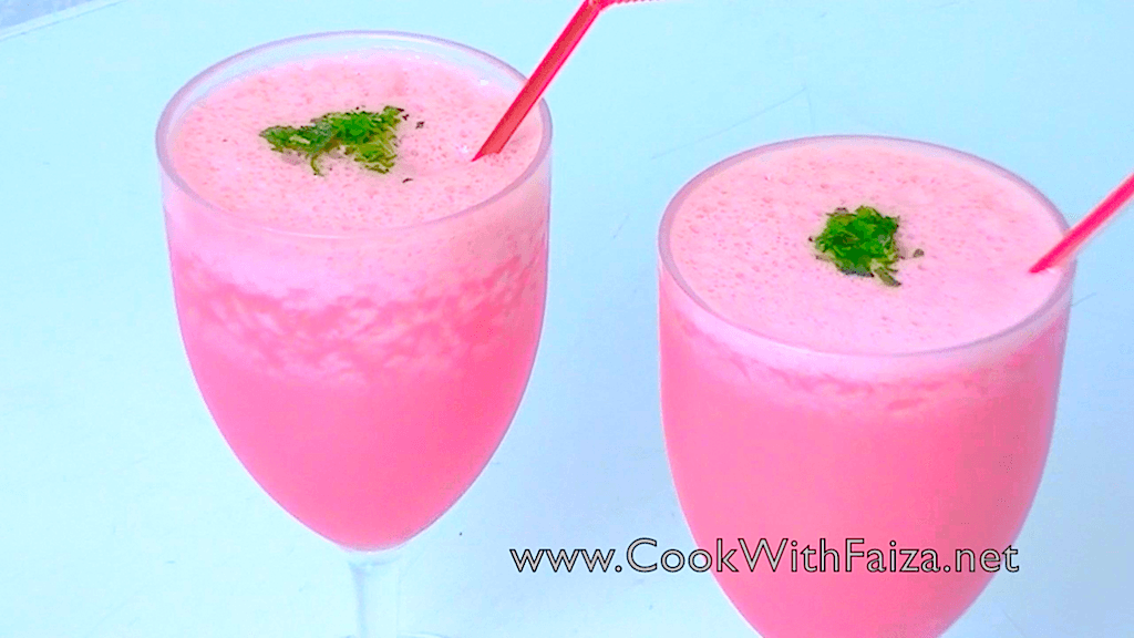 Watermelon Delight: Summer Drink Recipe | Cook With Faiza