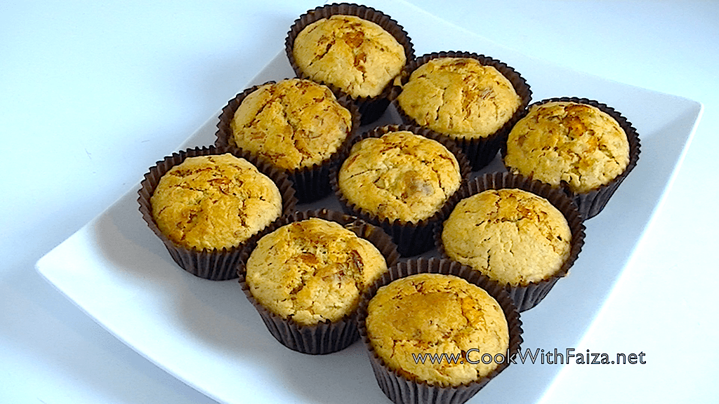 APPLE & CHEESE MUFFINS *COOK WITH FAIZA