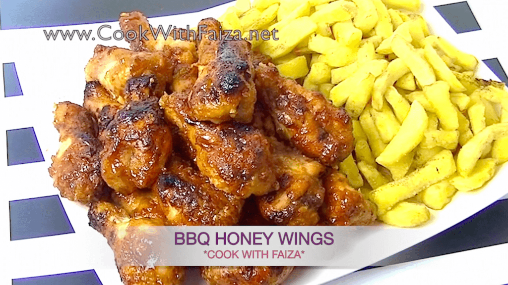 BBQ HONEY WINGS | Snack Recipe | COOK WITH FAIZA