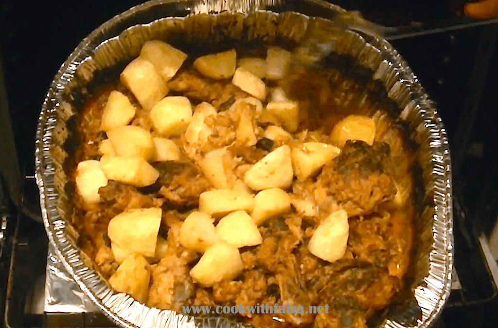 CHICKEN &amp; POTATO IN OVEN - COOK WITH FAIZA