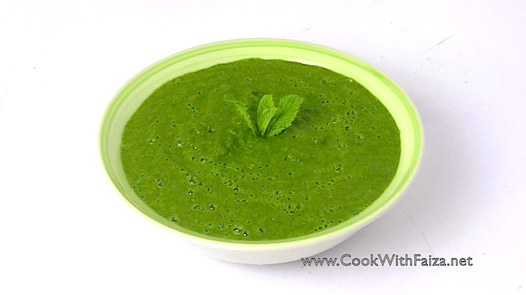 GREEN (HERRI) CHUTNEY | COOK WITH FAIZA