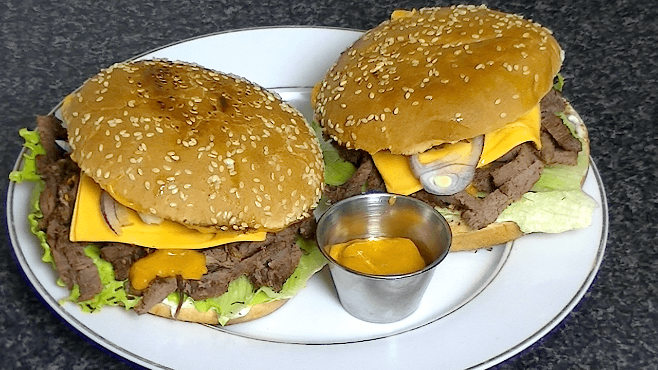 HUNTER BEEF BURGER - COOK WITH FAIZA