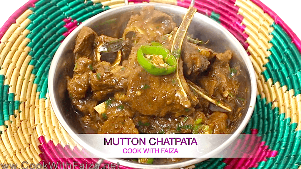 MUTTON CHATPATA | COOK WITH FAIZA