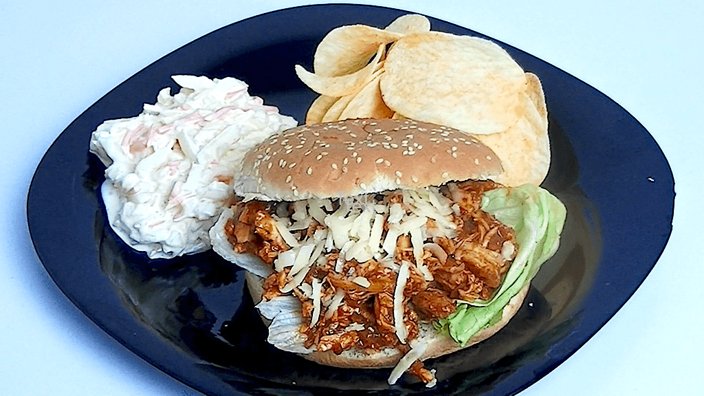 PULLED CHICKEN SANDWICH | COOK WITH FAIZA