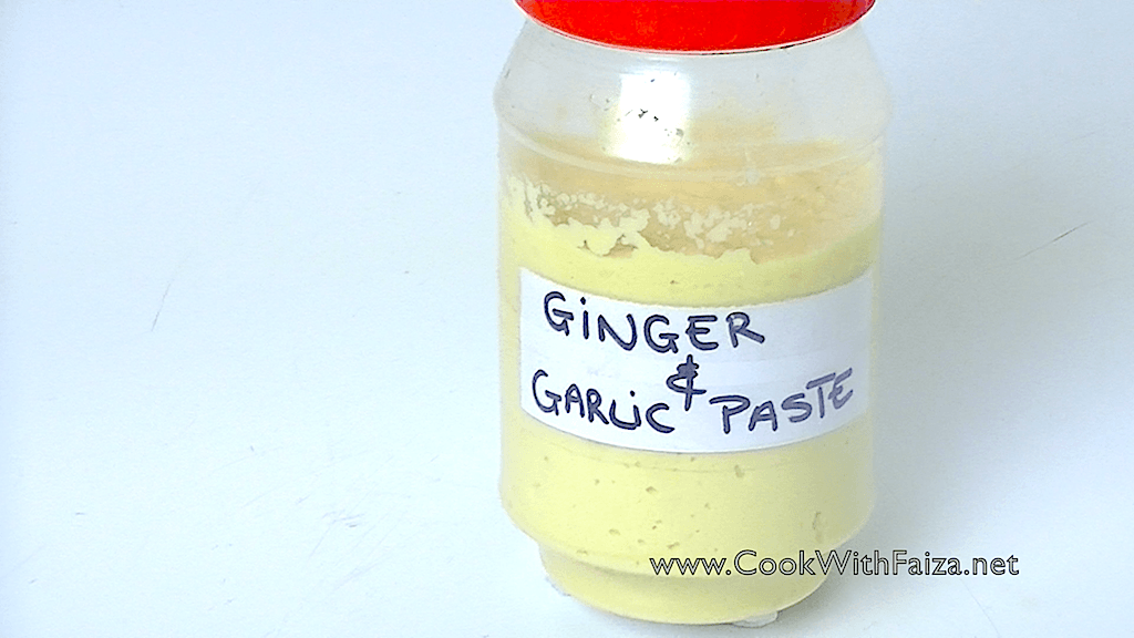 Ginger &amp; Garlic Paste Recipe | Cook With Faiza