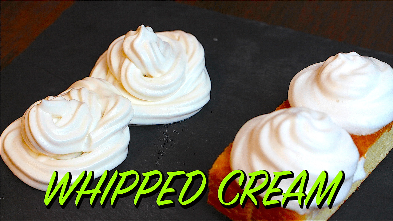 Whipped Cream (Aquafaba) Recipe | Cook With Faiza