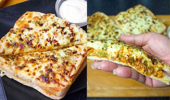 Cheesy Chicken Sandwich | Healthy Iftar Recipe
