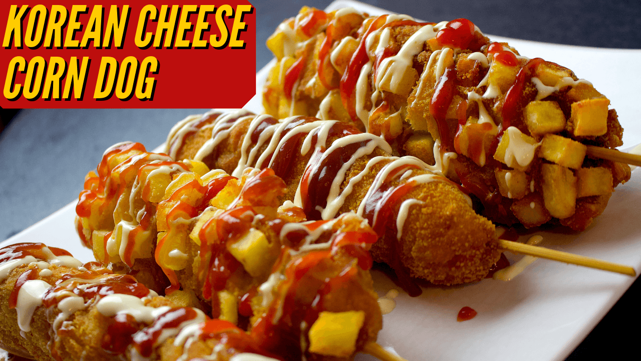 Korean Cheese Corn Dog