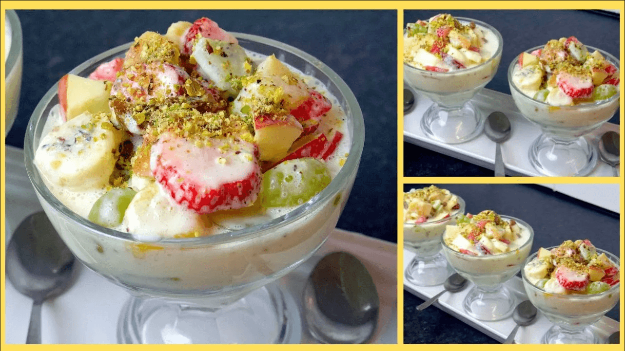 Creamy Fruit Dessert Recipes | Cook With Faiza