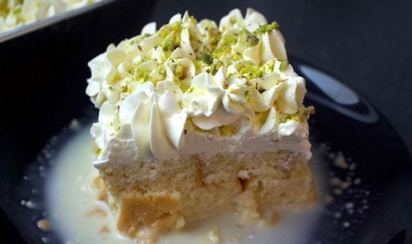 Rasmalai Three Milk Cake Recipe | Cook With Faiza