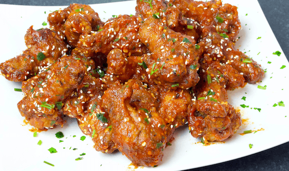Korean Sticky Chicken Wings Recipe